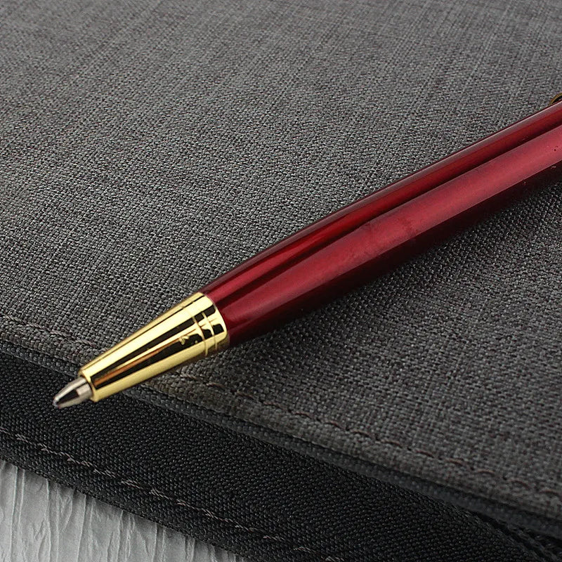 Luxury Metal Rollerball Pen – Gold & Steel