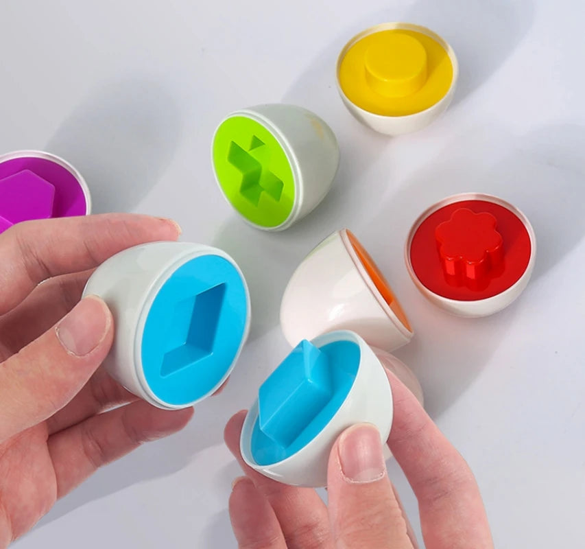 Matching Eggs Montessori Toy – Shape Sorter