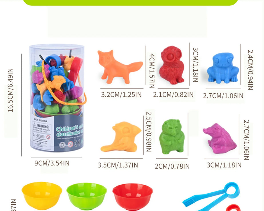 Animal Counting & Sorting Toy – Learn & Play