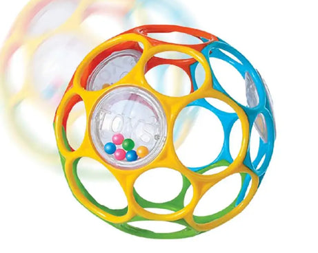Soft Rattle Ball – Sensory Toy with Bell