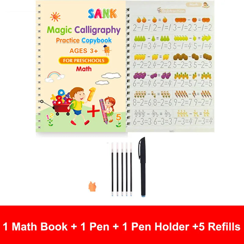 Sank Magic Reusable Handwriting Book & Pen