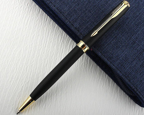 Luxury Metal Rollerball Pen – Gold & Steel