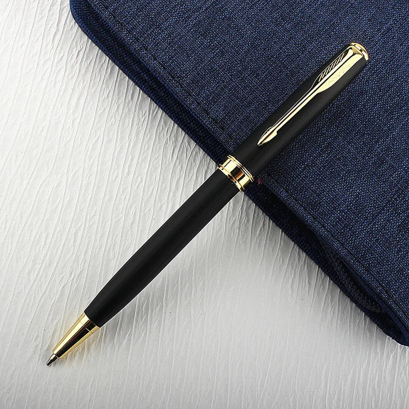 Luxury Metal Rollerball Pen – Gold & Steel