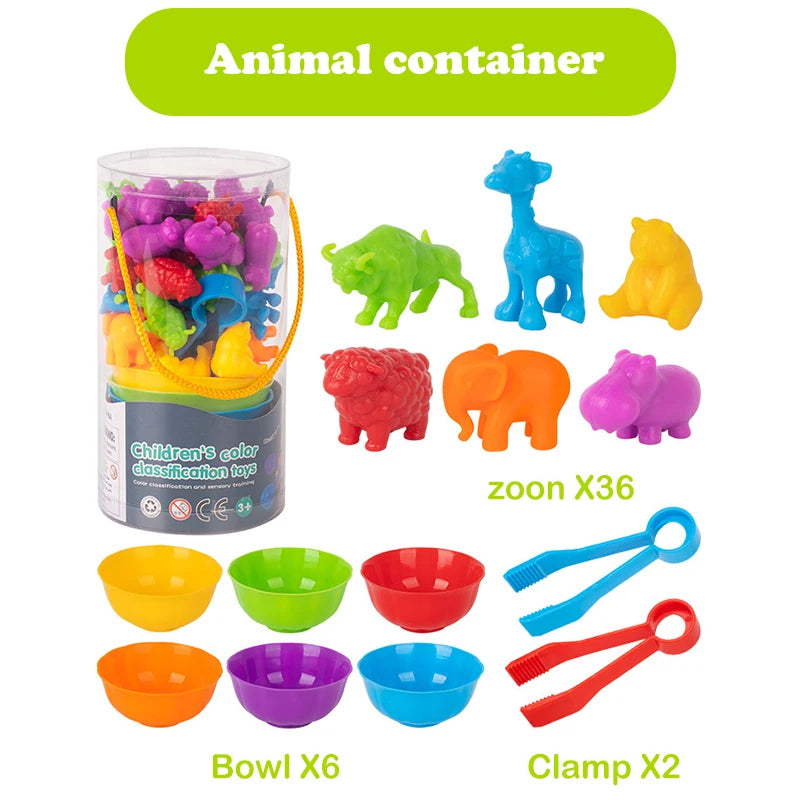 Animal Counting & Sorting Toy – Learn & Play