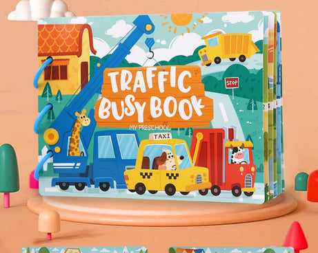Montessori Busy Book – Learning Activity for Toddlers