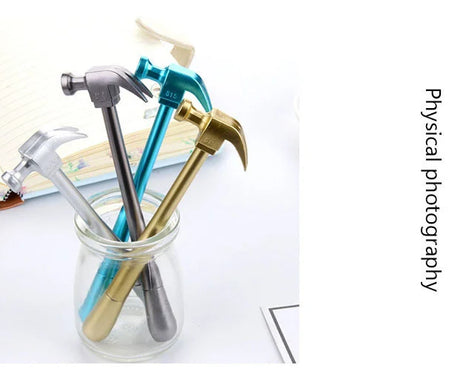 4PCS Creative Metallic Hammer Gel Pens