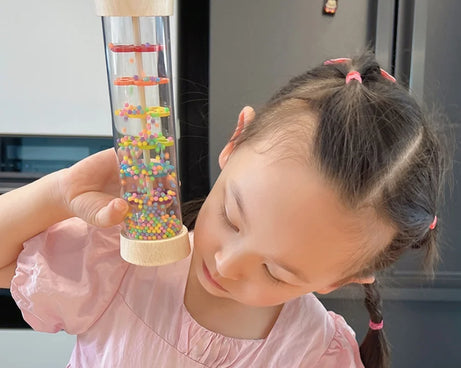 Montessori Wooden Rainmaker – Musical Toy