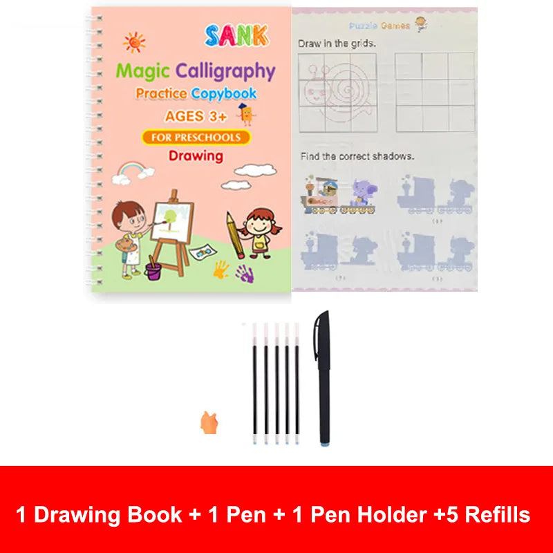 Sank Magic Reusable Handwriting Book & Pen