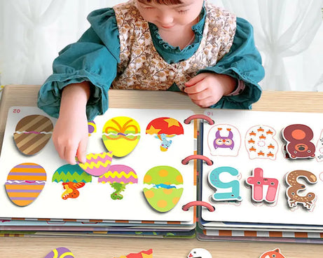 Montessori Busy Book – Learning Activity for Toddlers