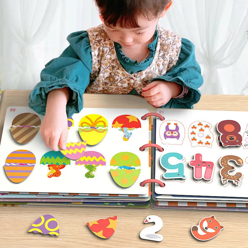 Montessori Busy Book – Learning Activity for Toddlers
