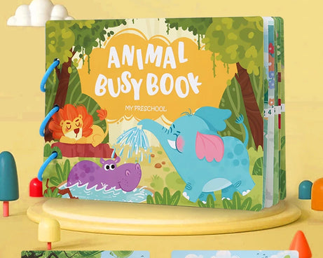 Montessori Busy Book – Learning Activity for Toddlers