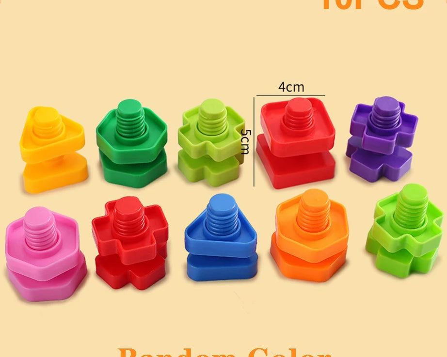 10/20PCS Screw Building Blocks – STEM Toy Set