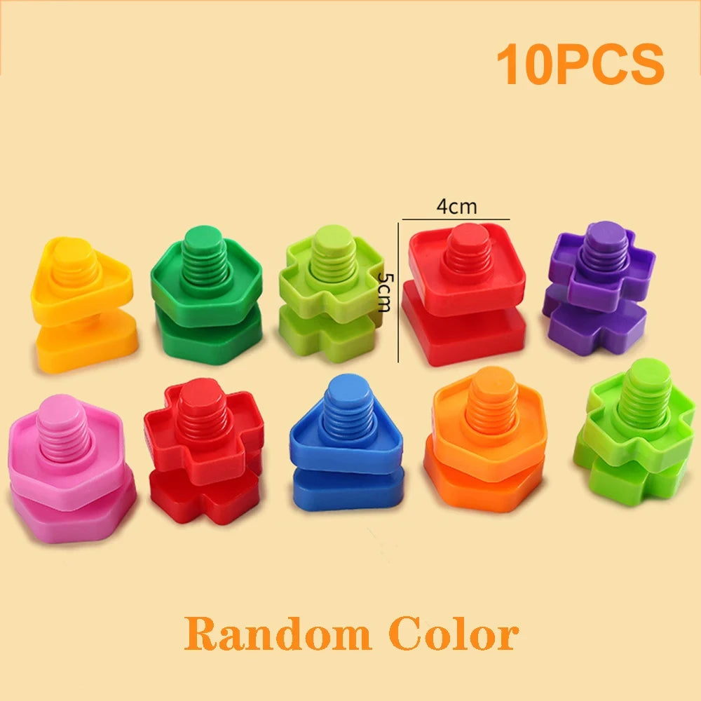 10/20PCS Screw Building Blocks – STEM Toy Set