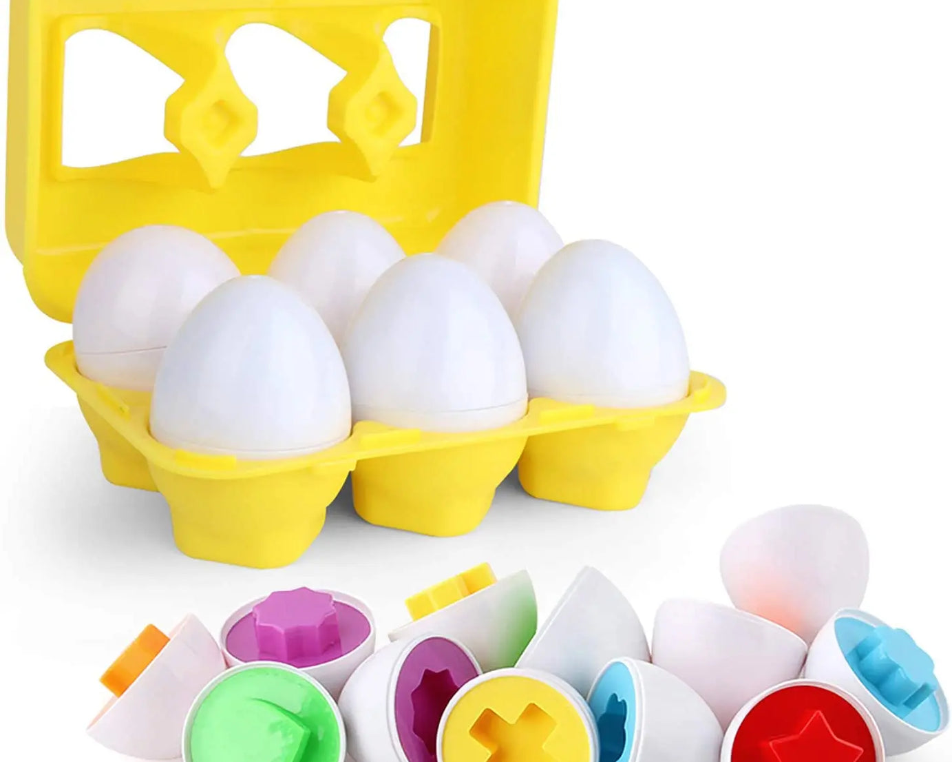 Matching Eggs Montessori Toy – Shape Sorter