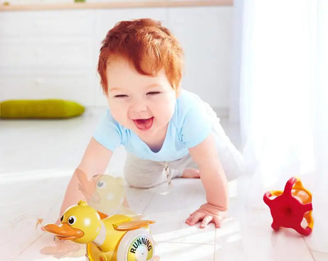 Dancing Duck Toy – Lights, Sound & 360° Spin