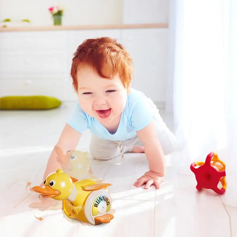 Dancing Duck Toy – Lights, Sound & 360° Spin