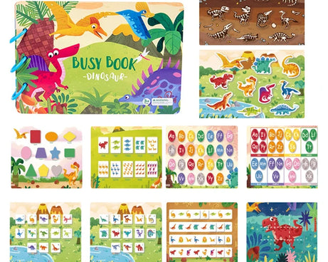 Montessori Busy Book – Learning Activity for Toddlers