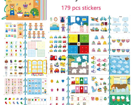 Montessori Busy Book – Learning Activity for Toddlers