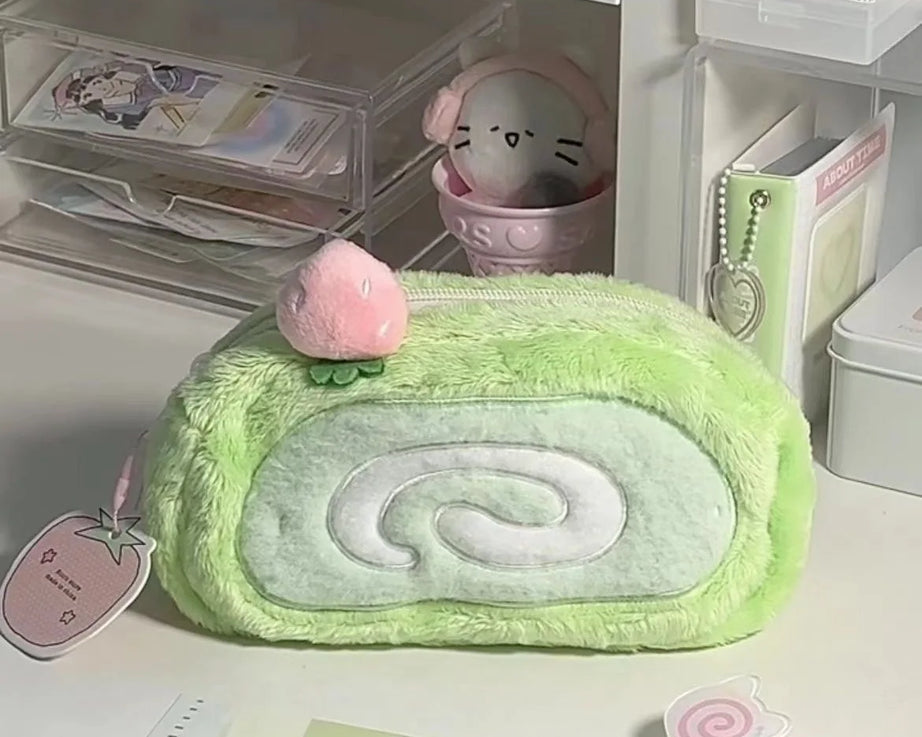 Plush Large Capacity Cute Pencil Case