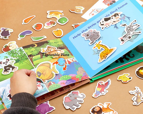 Montessori Busy Book – Learning Activity for Toddlers