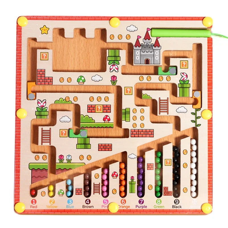 Focus & Fun Magnetic Maze Puzzle