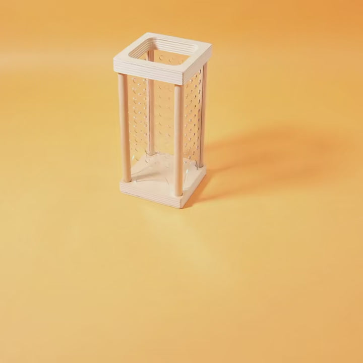 Interactive Wooden Stick Puzzle – Logic Game